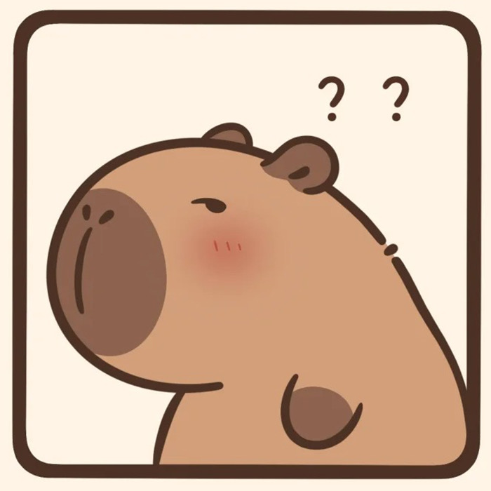 卡通头像第①期-卡皮巴拉-彤姐小阁博客网 卡通头像第①期-卡皮巴拉-彤姐小阁博客网