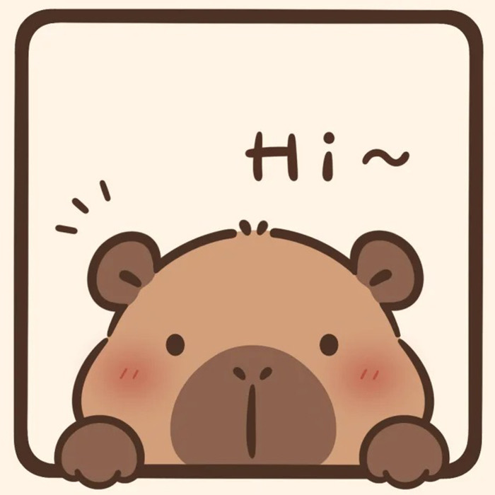 卡通头像第①期-卡皮巴拉-彤姐小阁博客网 卡通头像第①期-卡皮巴拉-彤姐小阁博客网