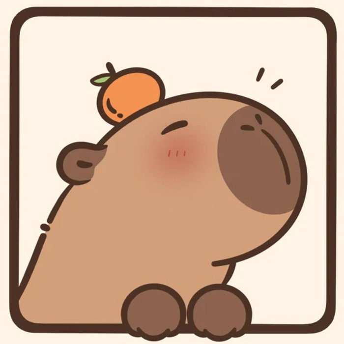 卡通头像第①期-卡皮巴拉-彤姐小阁博客网 卡通头像第①期-卡皮巴拉-彤姐小阁博客网