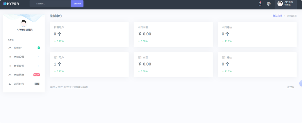2025最新宝塔API一键建站系统源码-彤姐小阁博客网 2025最新宝塔API一键建站系统源码-彤姐小阁博客网