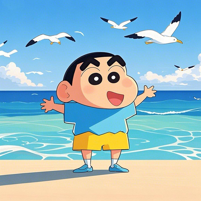 卡通头像第②期(日本动漫)-蜡笔小新-彤姐小阁博客网