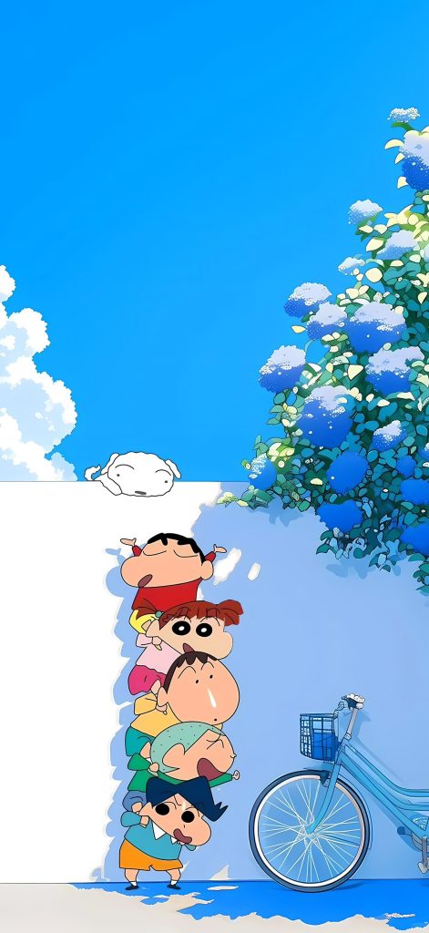 手机壁纸第①期(日本动漫)-蜡笔小新-彤姐小阁博客网