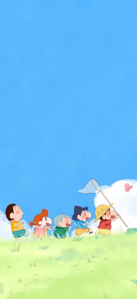 手机壁纸第①期(日本动漫)-蜡笔小新-彤姐小阁博客网