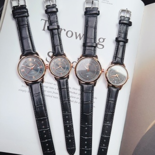 最新欧米茄情侣腕表 IPG表壳 生活防水 真皮表带-彤姐小阁博客网